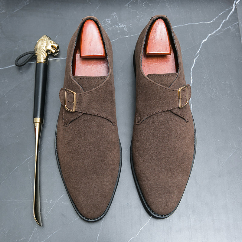 Rufo Leather Monk Shoes