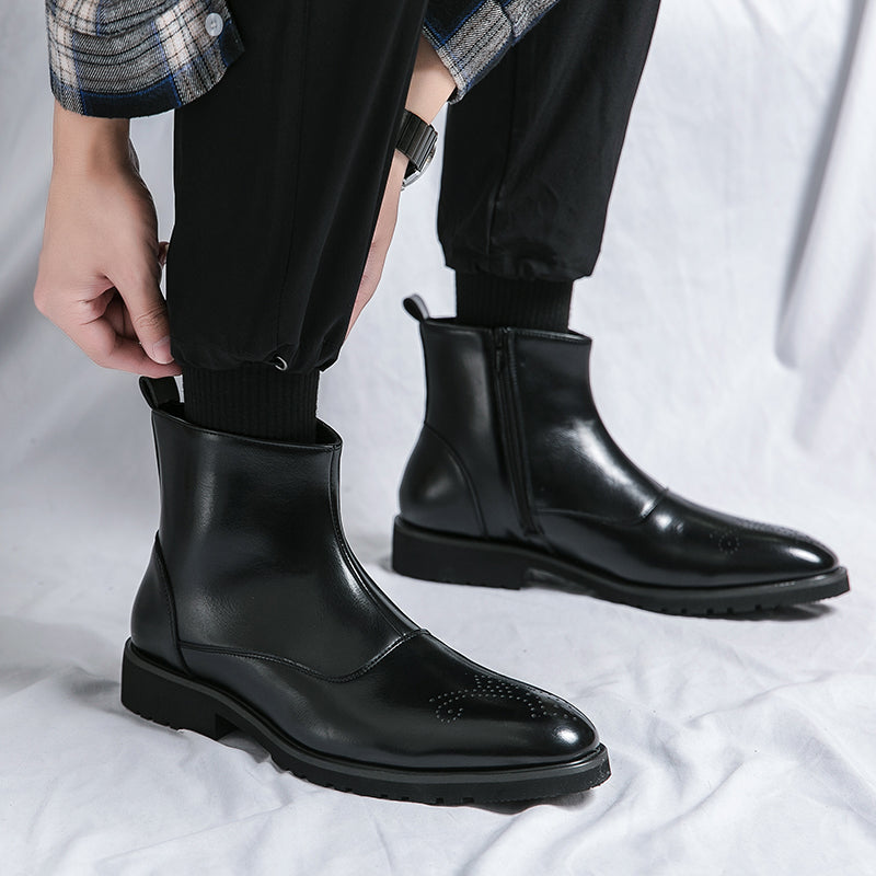 Arno Leather Chelsea Boots