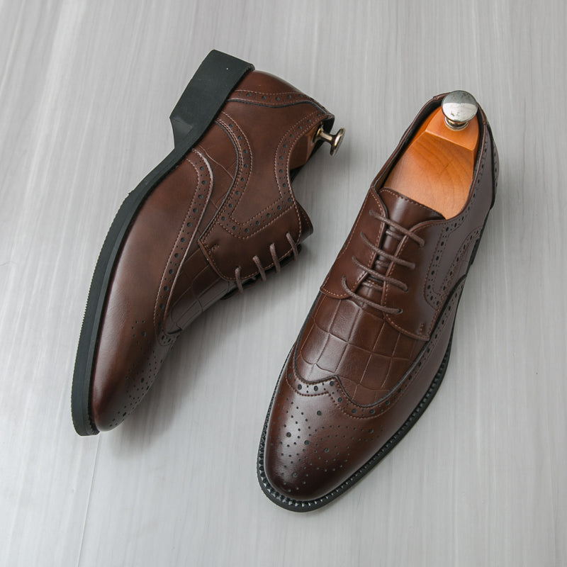 Calvino Leather Dress Shoes