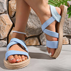Coastal Weave Comfort Sandals