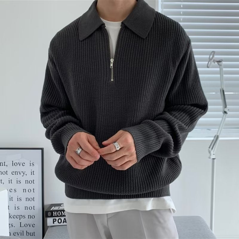 Ravello Quarter Zip Sweater
