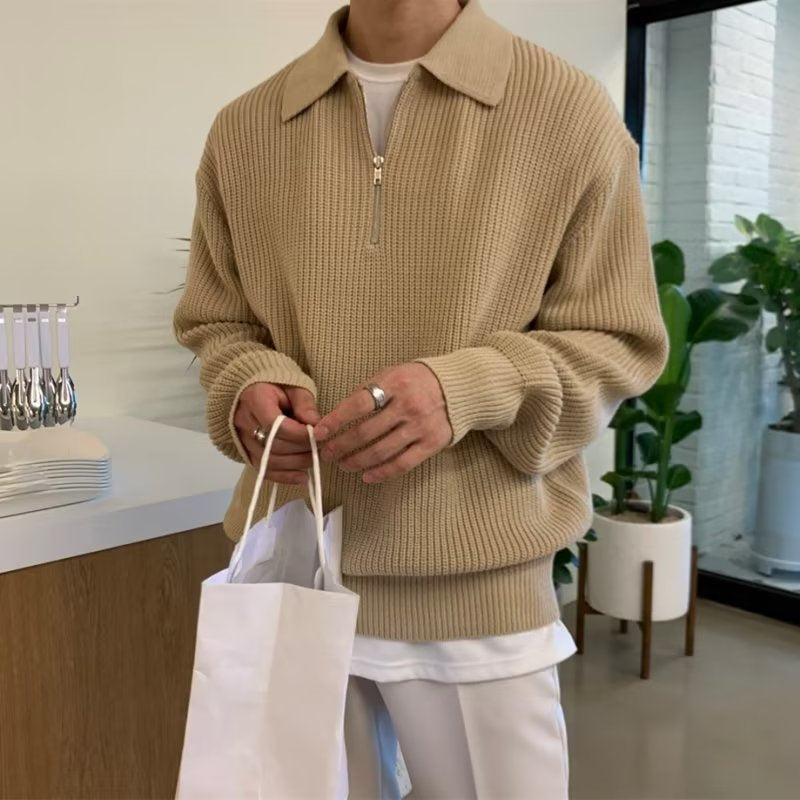 Ravello Quarter Zip Sweater