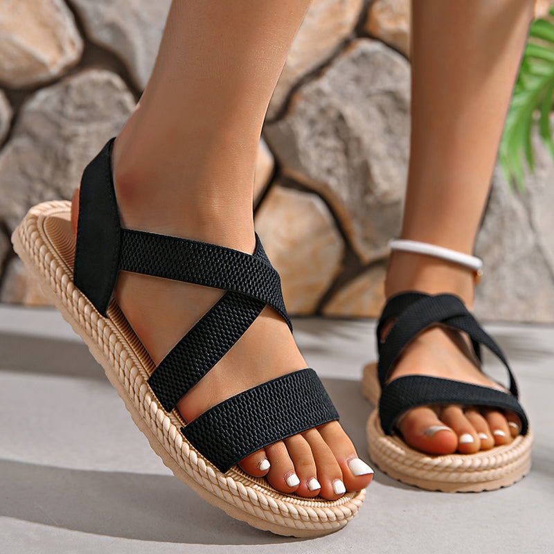 Coastal Weave Comfort Sandals