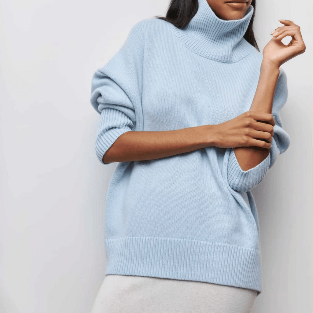Verona Cashmere Turtleneck