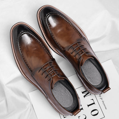 Versano Leather Dress Shoes