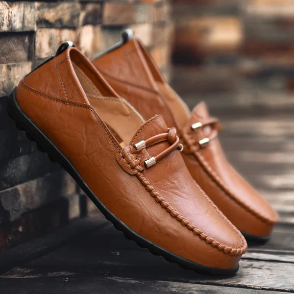 Marvolo HandStitch Leather Loafers