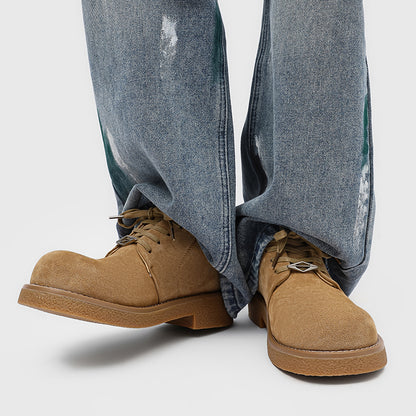 Velto Leather Desert Shoes