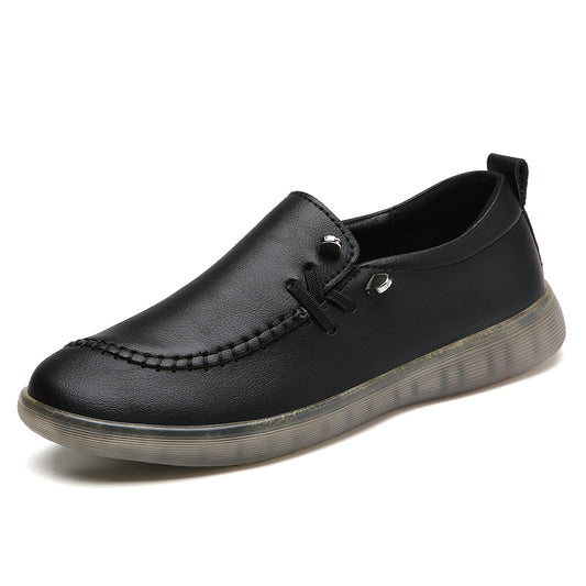 Avila Leather Moccasins