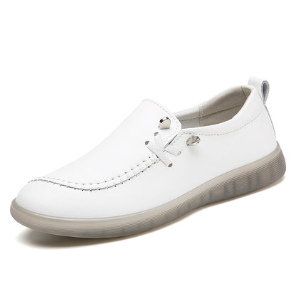 Avila Leather Moccasins