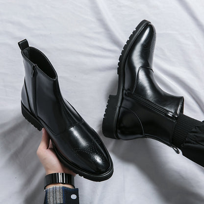 Arno Leather Chelsea Boots