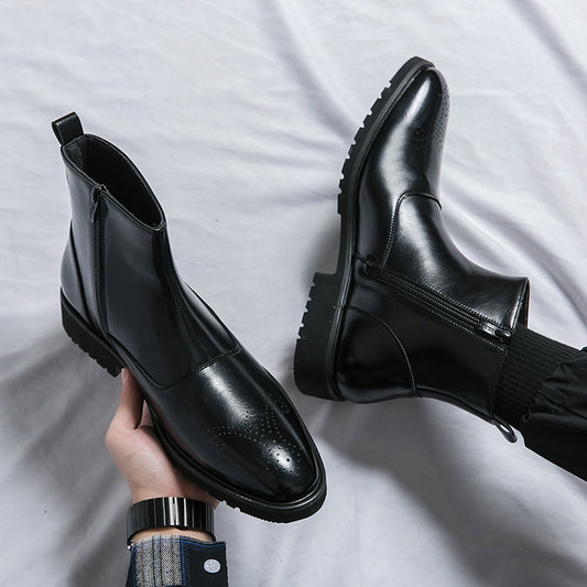Arno Leather Chelsea Boots