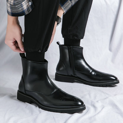 Arno Leather Chelsea Boots