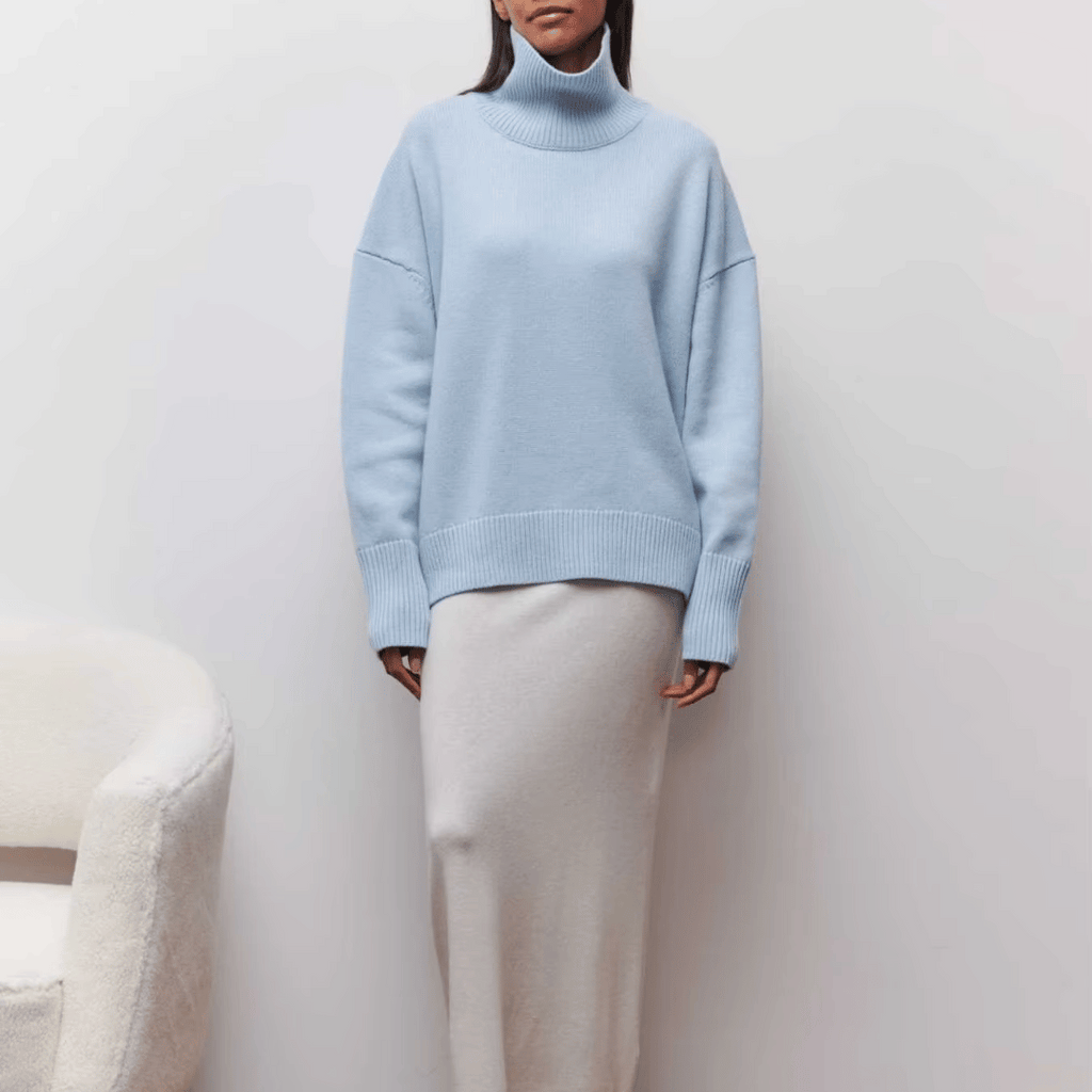Verona Cashmere Turtleneck