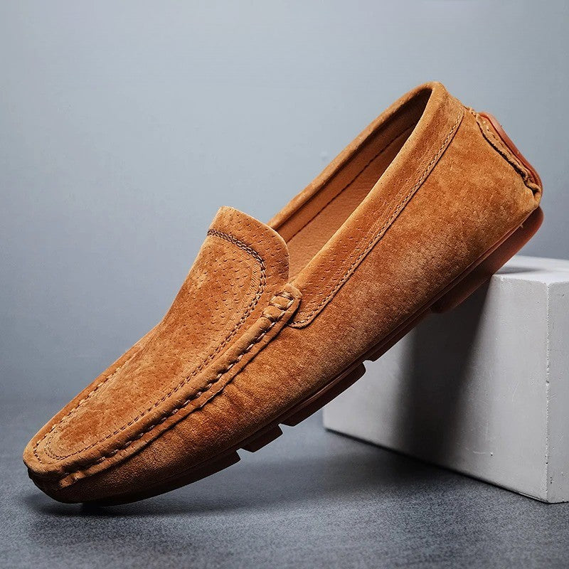 Rivano HandCraft Suede Loafers