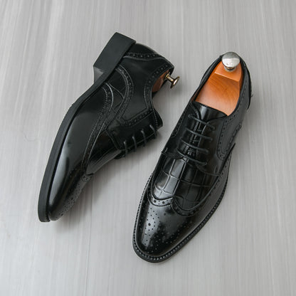 Calvino Leather Dress Shoes