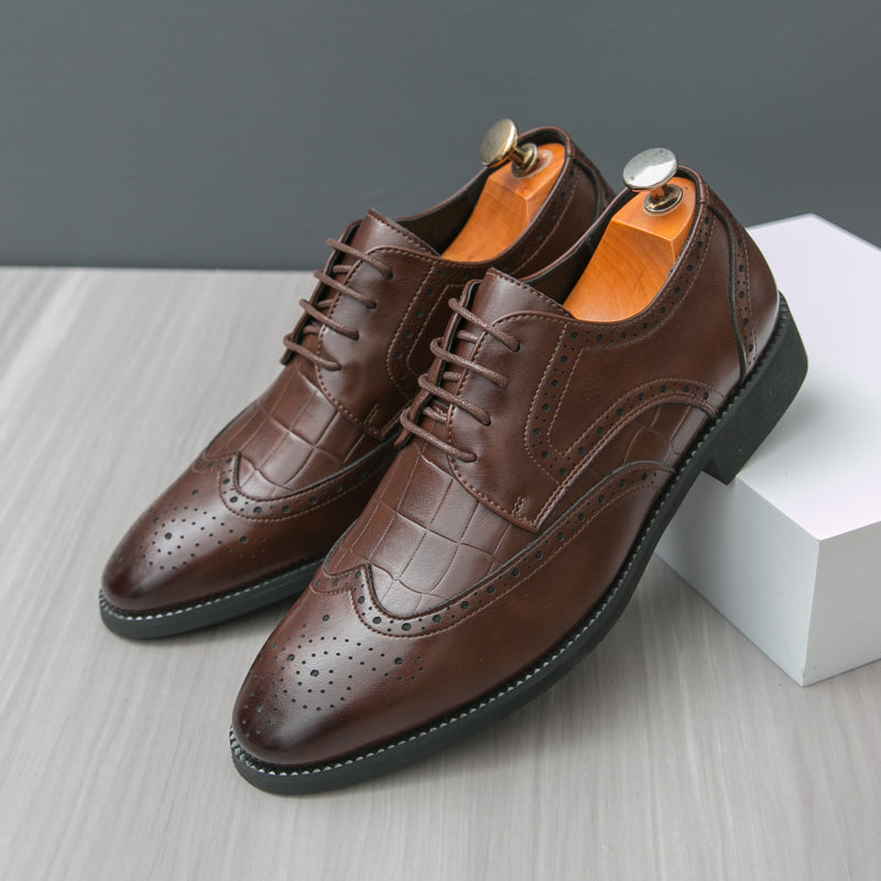 Calvino Leather Dress Shoes