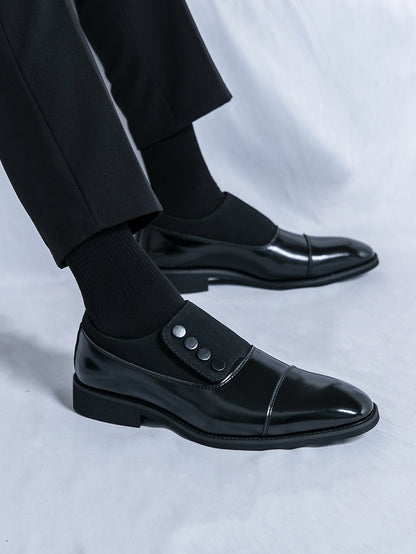 Grazio Leather Monk Shoes