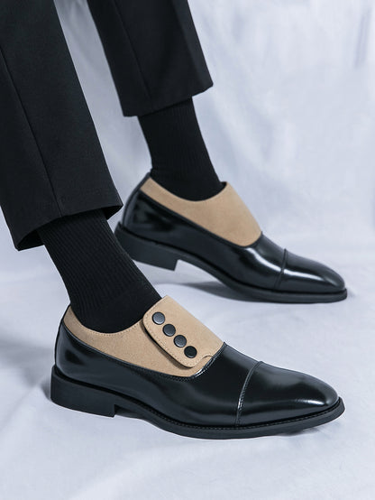 Grazio Leather Monk Shoes