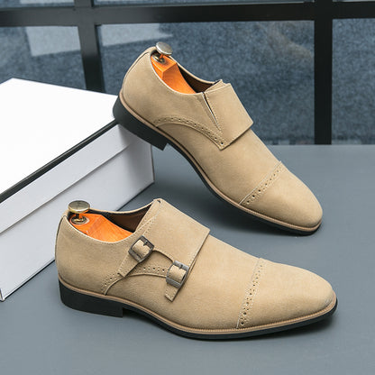 Cremona Leather Monk Shoes