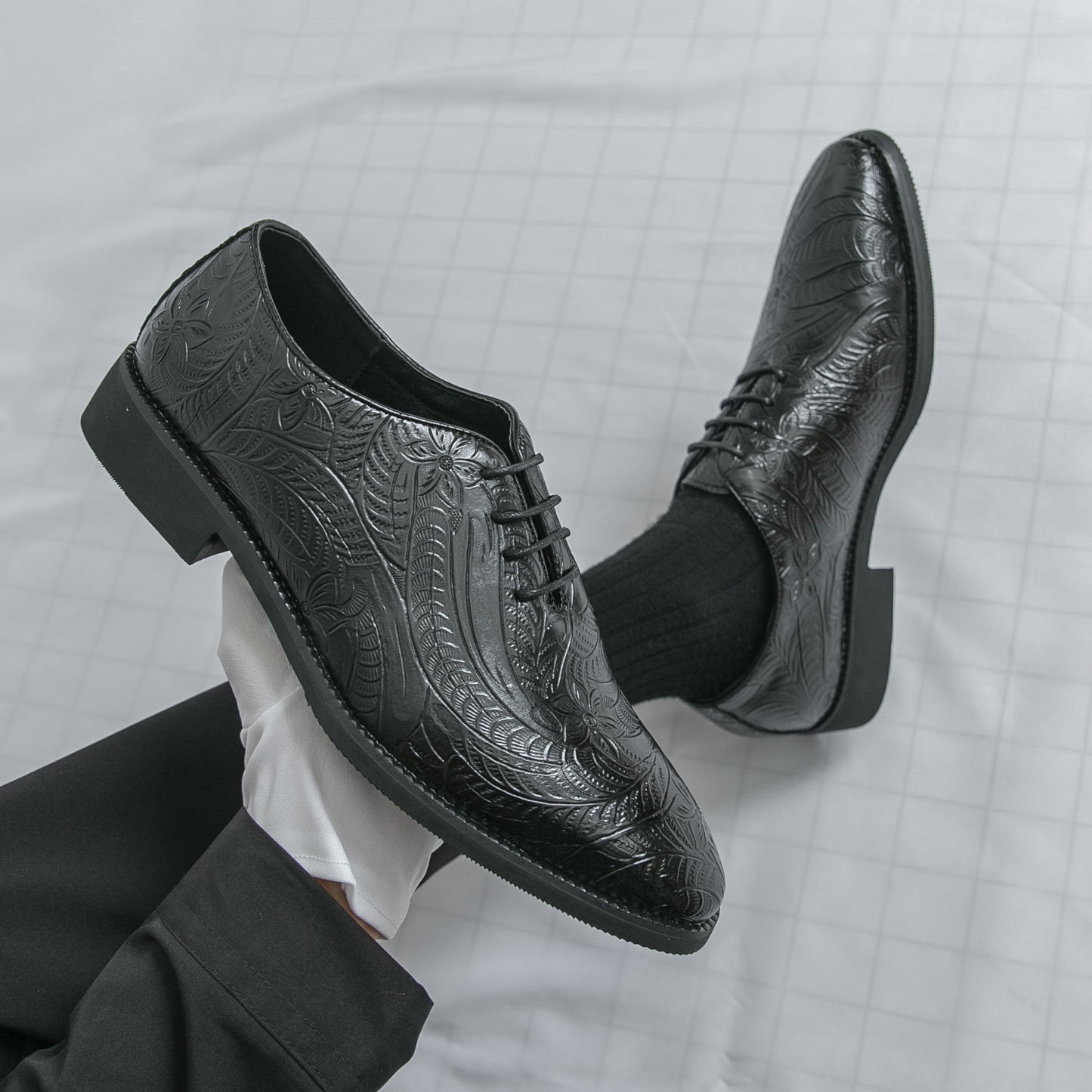 Fujin Leather Dress Shoes