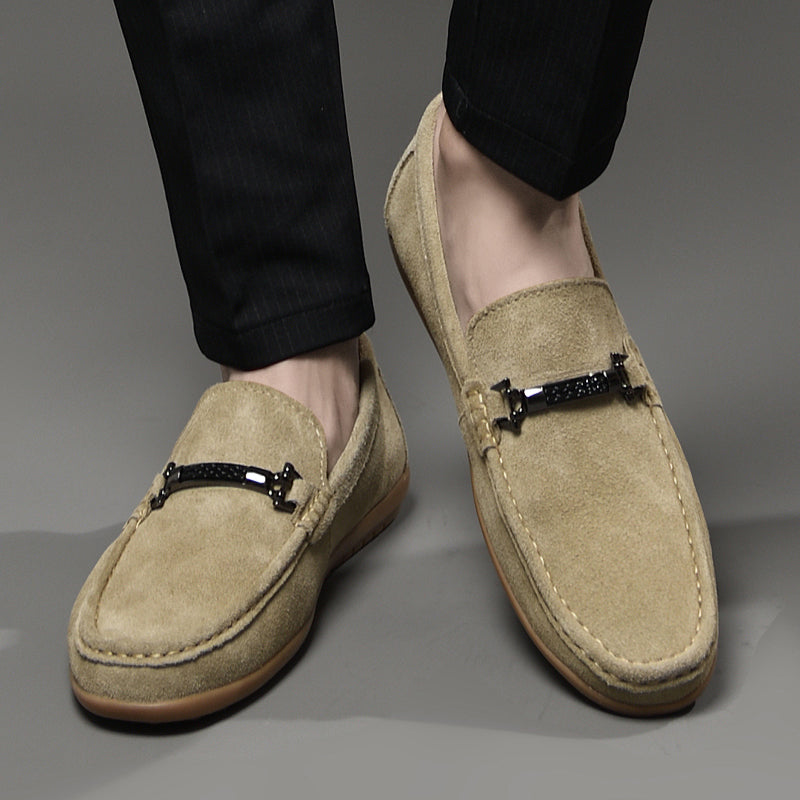 Averno SoftWeave Suede Loafers