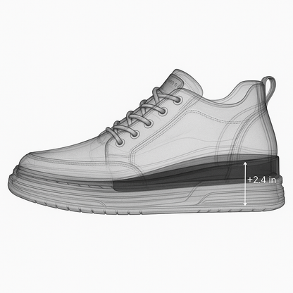 Colt Leather Sneaker (2.4 inch height boost)