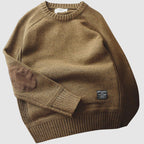 Ashford Wool Elbow Patch Sweater