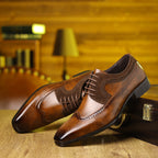 Valentero Suede Leather Oxfords