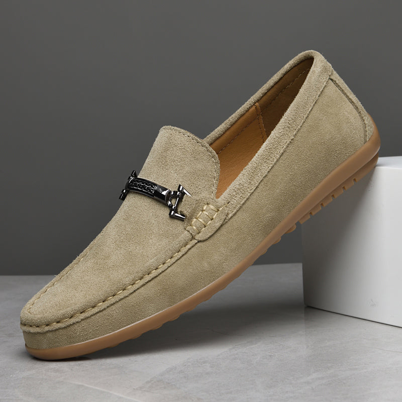 Averno SoftWeave Suede Loafers