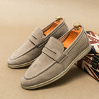 Bresaro ComfortWeave Suede Loafers