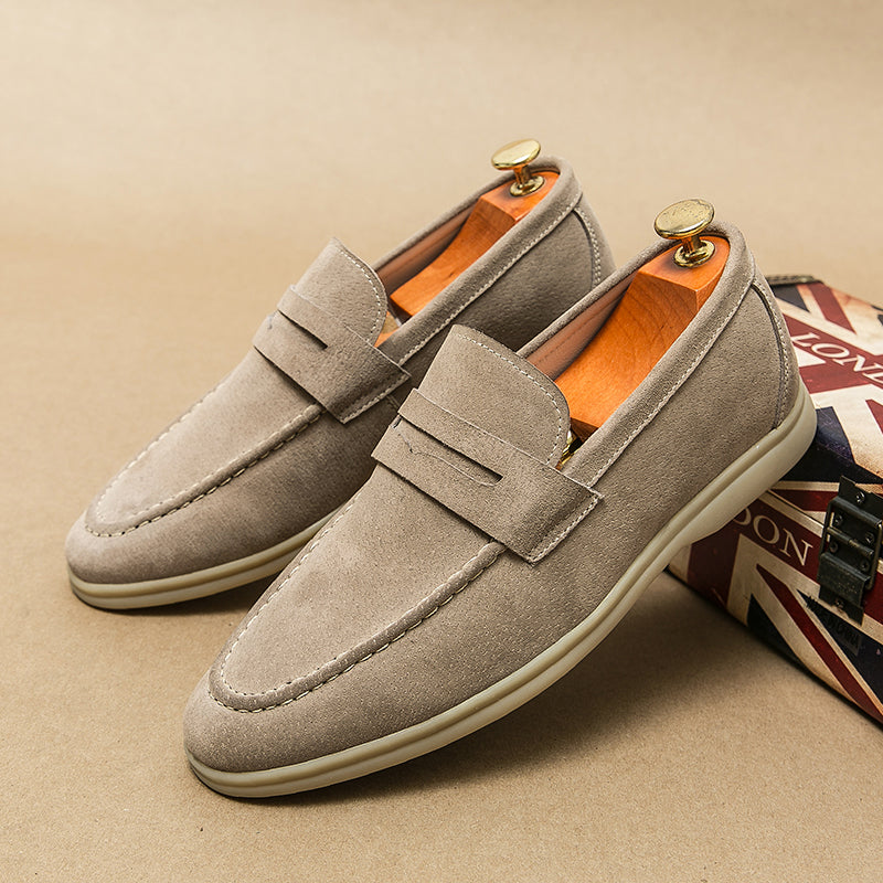 Bresaro ComfortWeave Suede Loafers