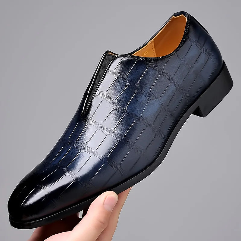 Trento Polished Leather Loafers