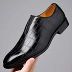 Trento Polished Leather Loafers