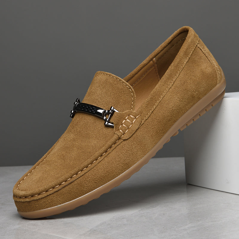 Averno SoftWeave Suede Loafers