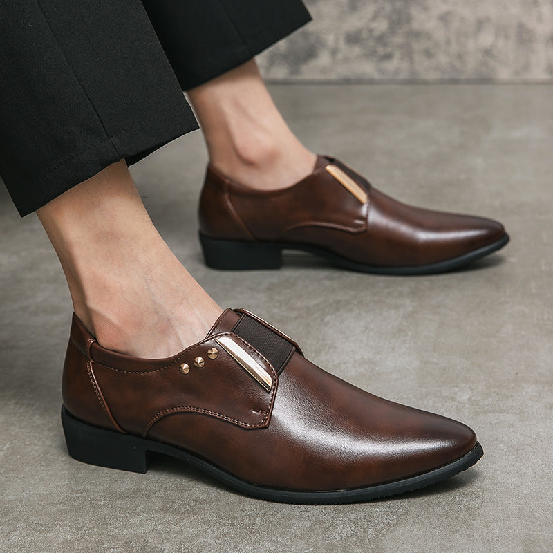 Ferrano Patent Slip-On Loafers