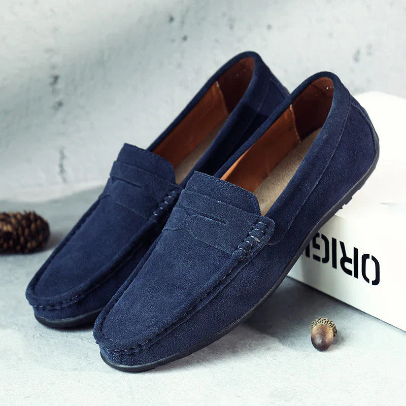 Italian Suede Loafers