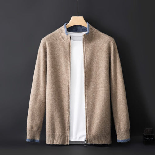 Altobardi Cashmere Zip-Up