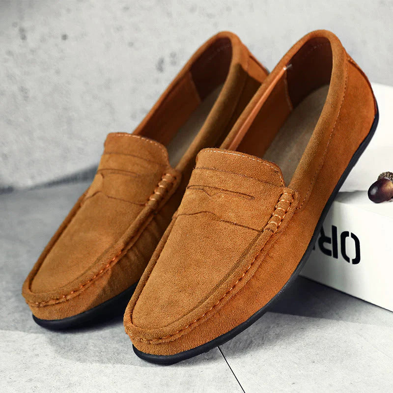 Italian Suede Loafers