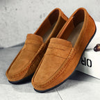 Italian Suede Loafers