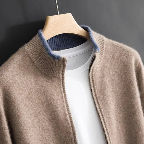 Altobardi Cashmere Zip-Up