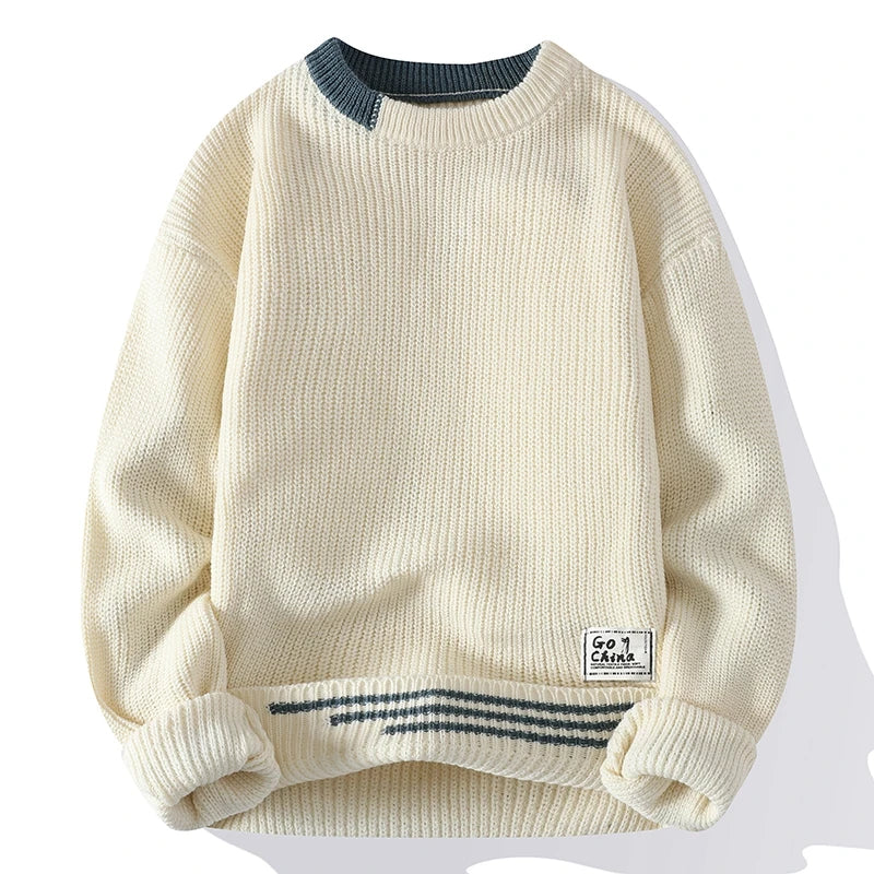 Valden Colorblock Knit Sweater