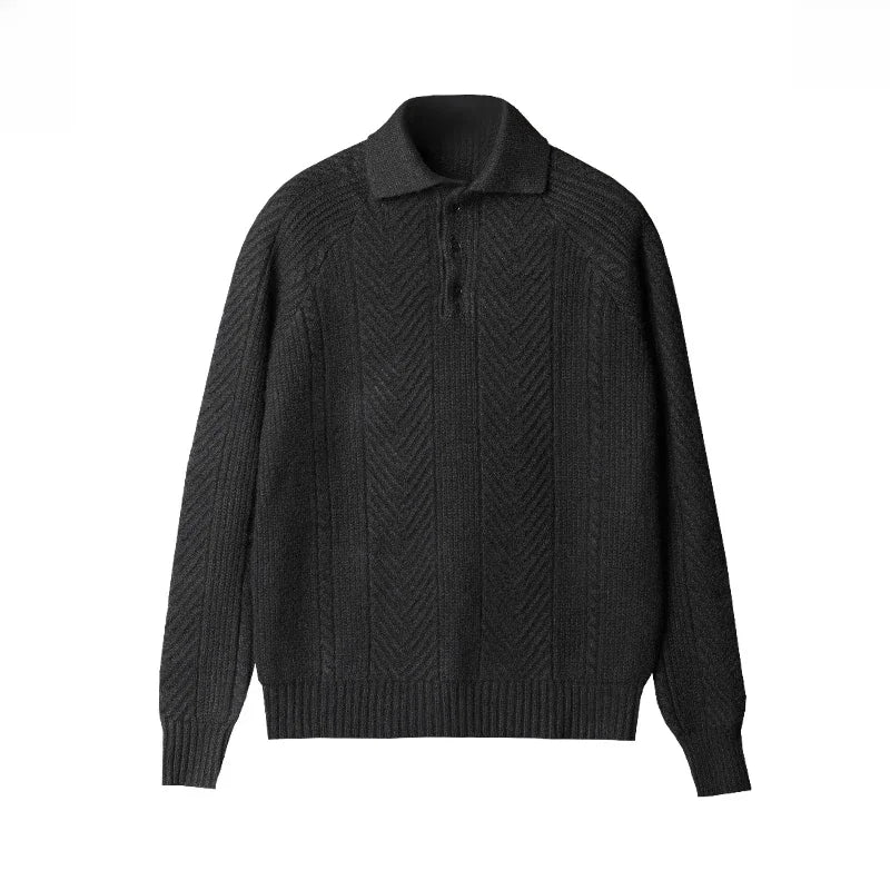 Lorenzo Knit Polo Sweater