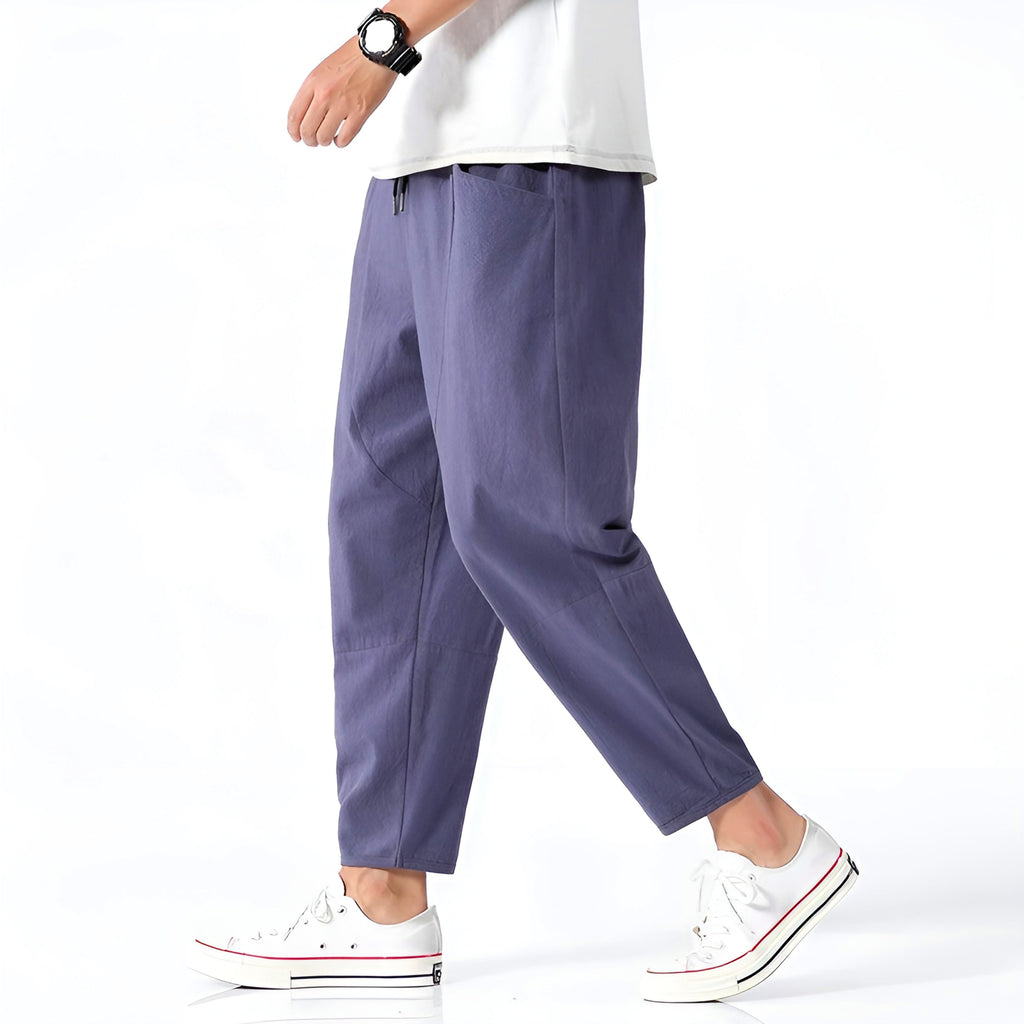 Verano Cropped Linen Pants