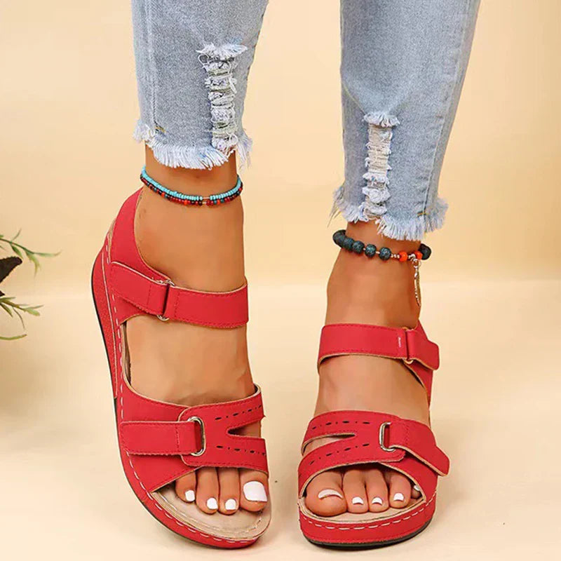 Calina Wedge Sandals