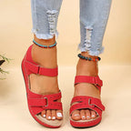 Calina Wedge Sandals
