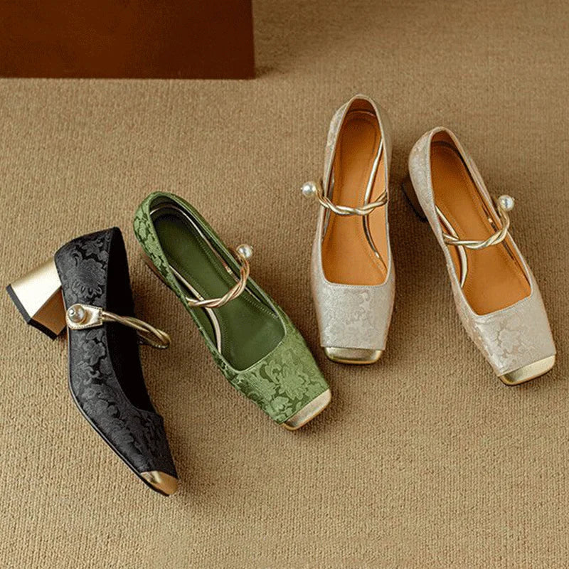 Savona Block Heel Shoes