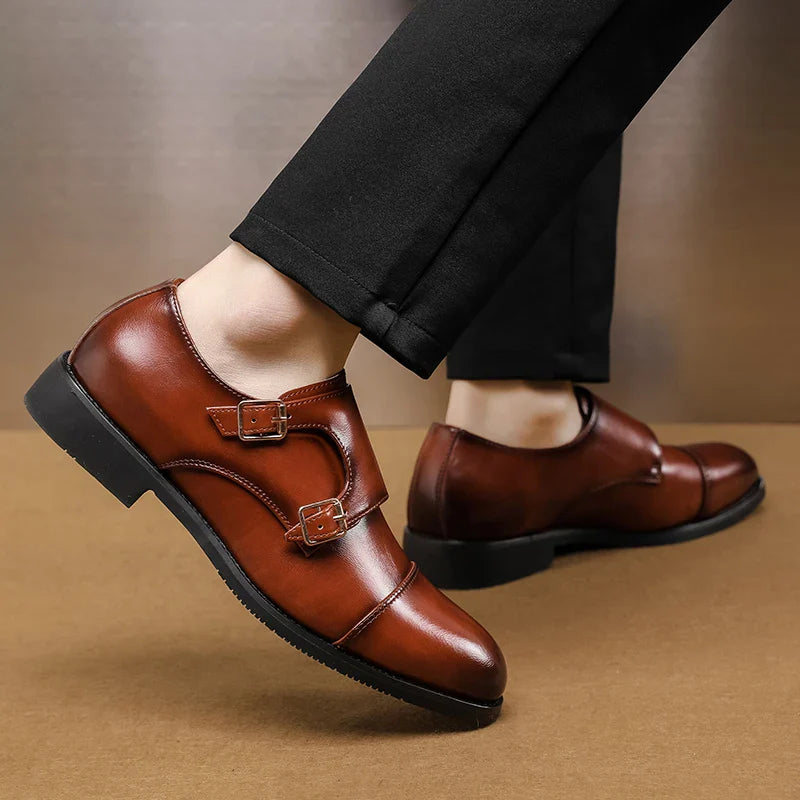 Stratmere Dual-Strap Dress Shoes