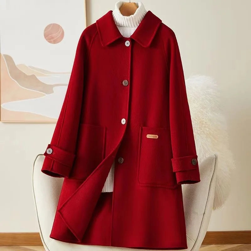 Victoria Cashmere-Blend Coat