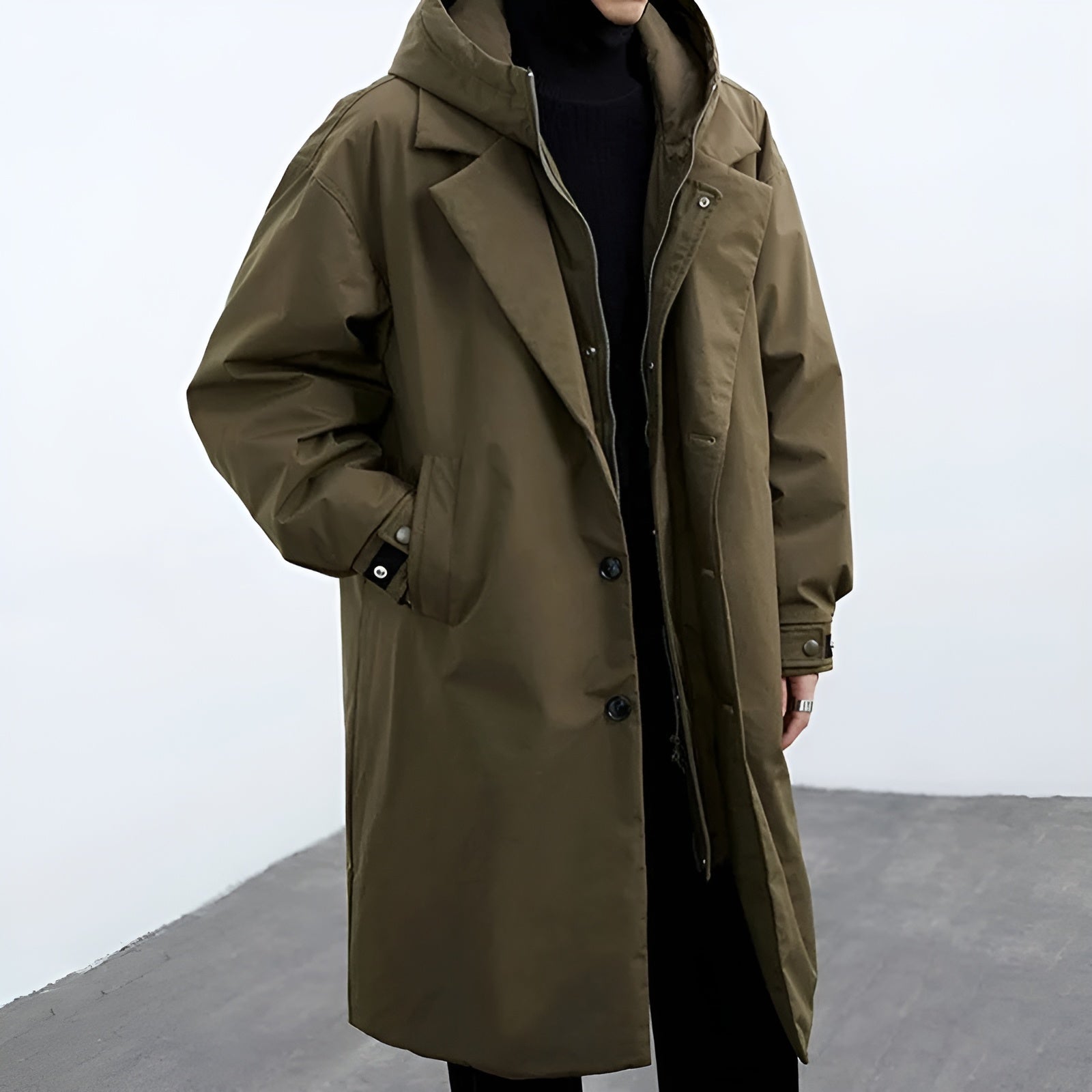 Marentino Technical Trench Coat