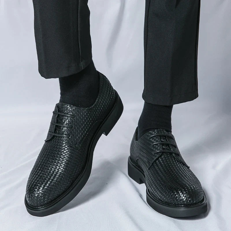 Marcelli Woven Leather Shoes